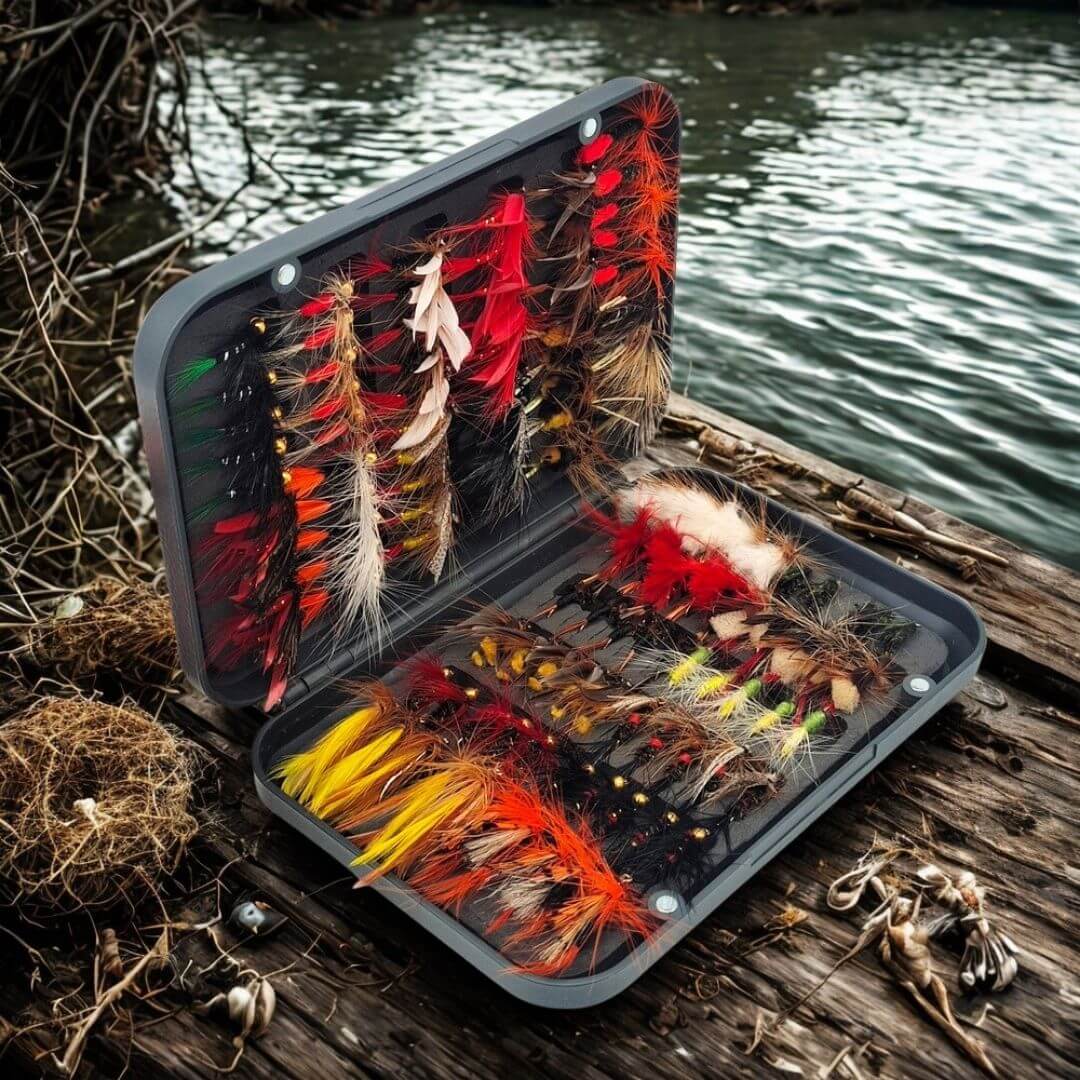 120pcs Master Wet Fly Assortment | Classic Trout, Salmon & Steelhead Flies with Box - RIVFLY
