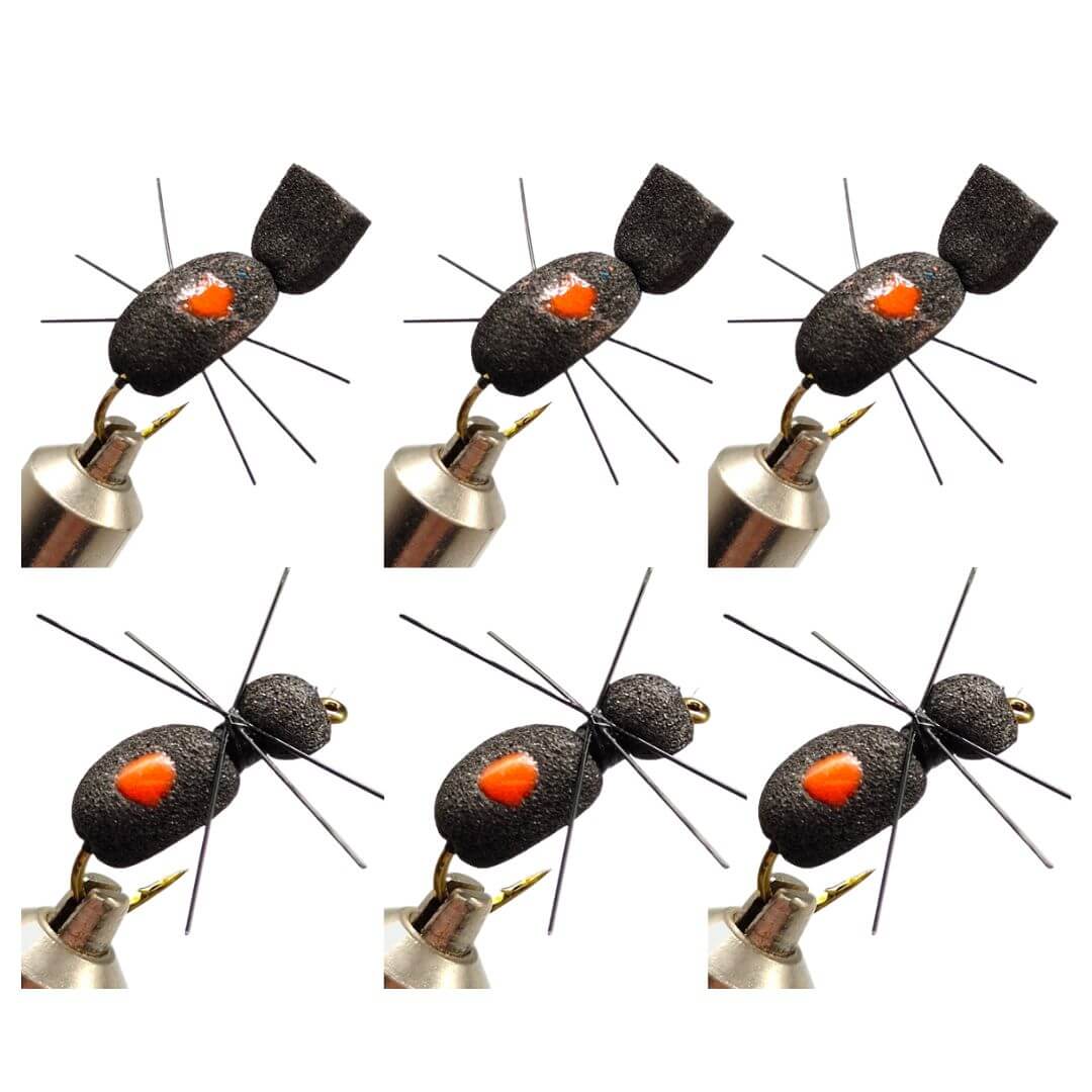 Hi-Vis Foam Terrestrial Flies | Ant & Beetle Patterns