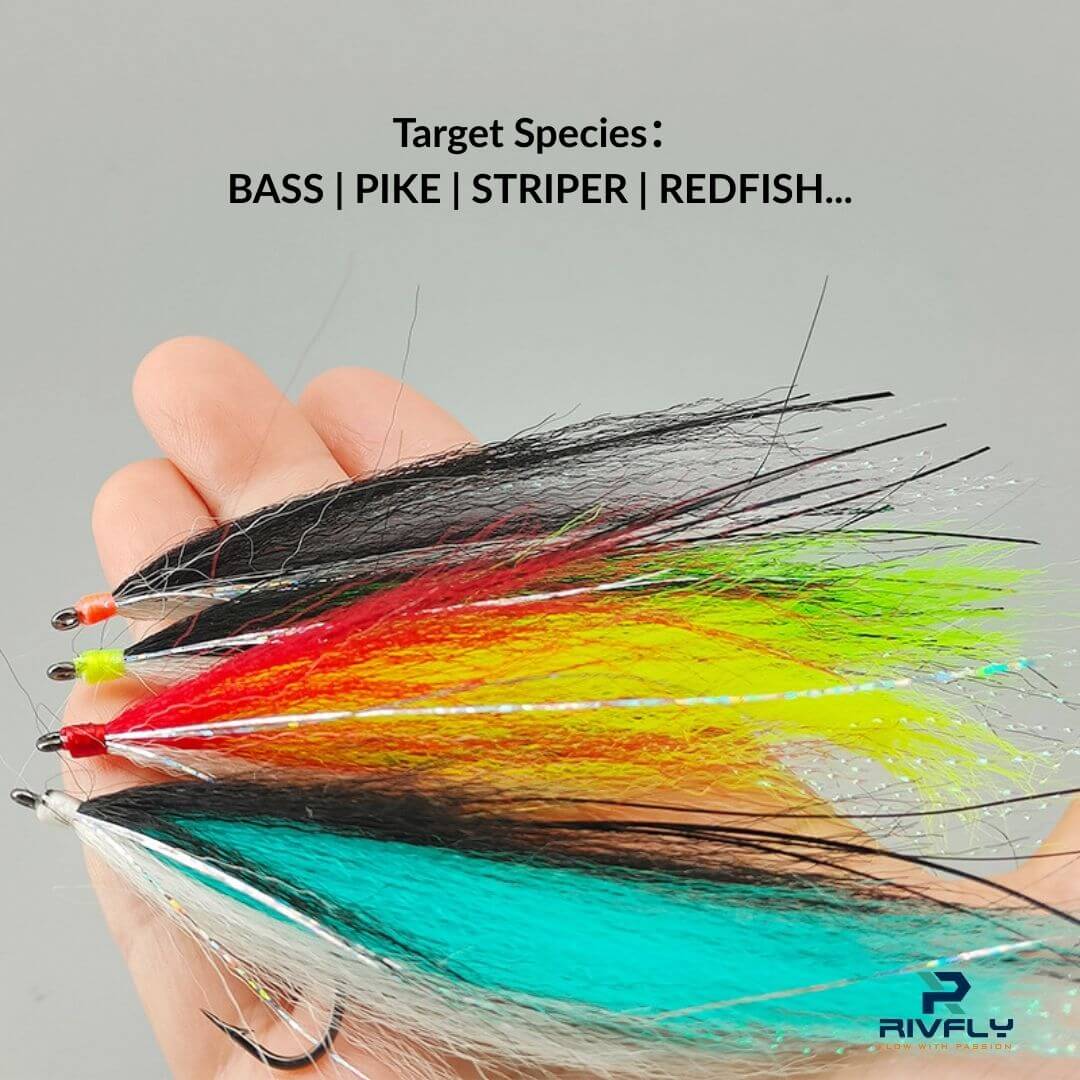 All - Conditions Baitfish Streamer Kit (4 - Color System) - RIVFLY