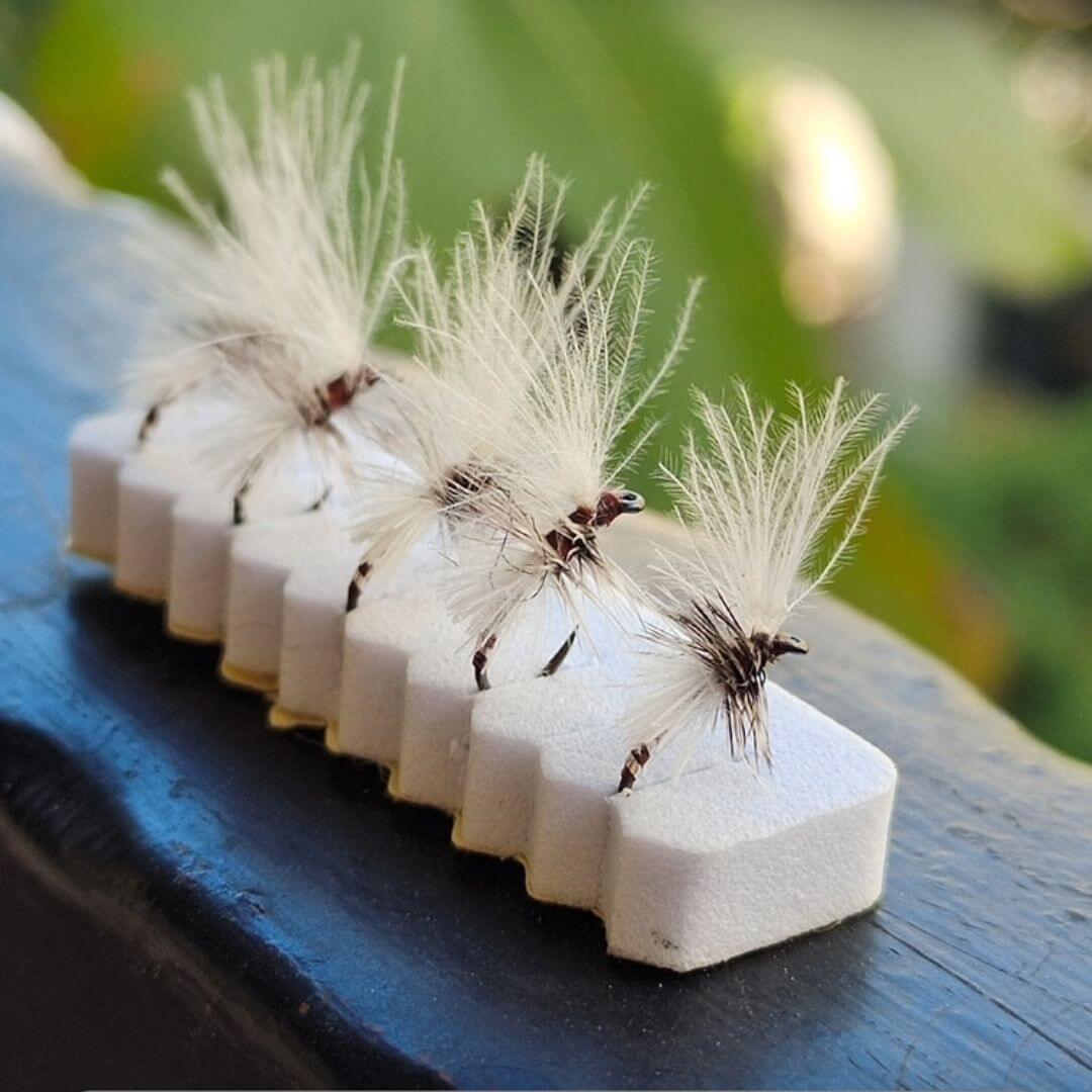 CDC & Hackle barbless Micro Midge Fly - RIVFLY