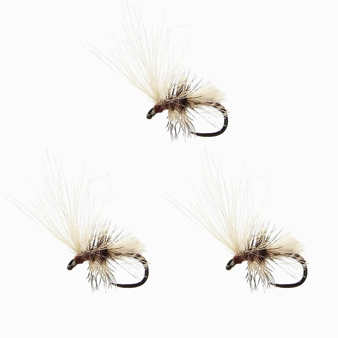 CDC & Hackle barbless Micro Midge Fly - RIVFLY