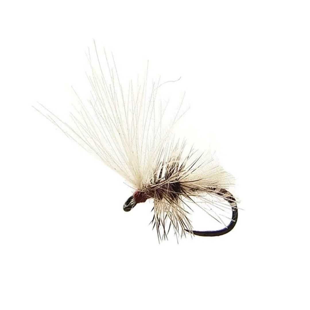 CDC & Hackle barbless Micro Midge Fly - RIVFLY