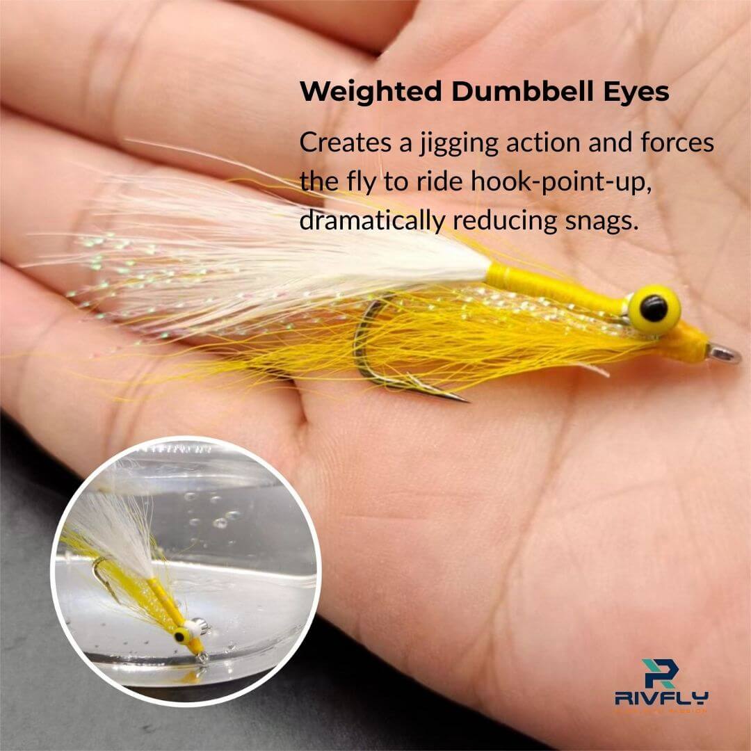 Classic Clouser Minnow Flies - RIVFLY