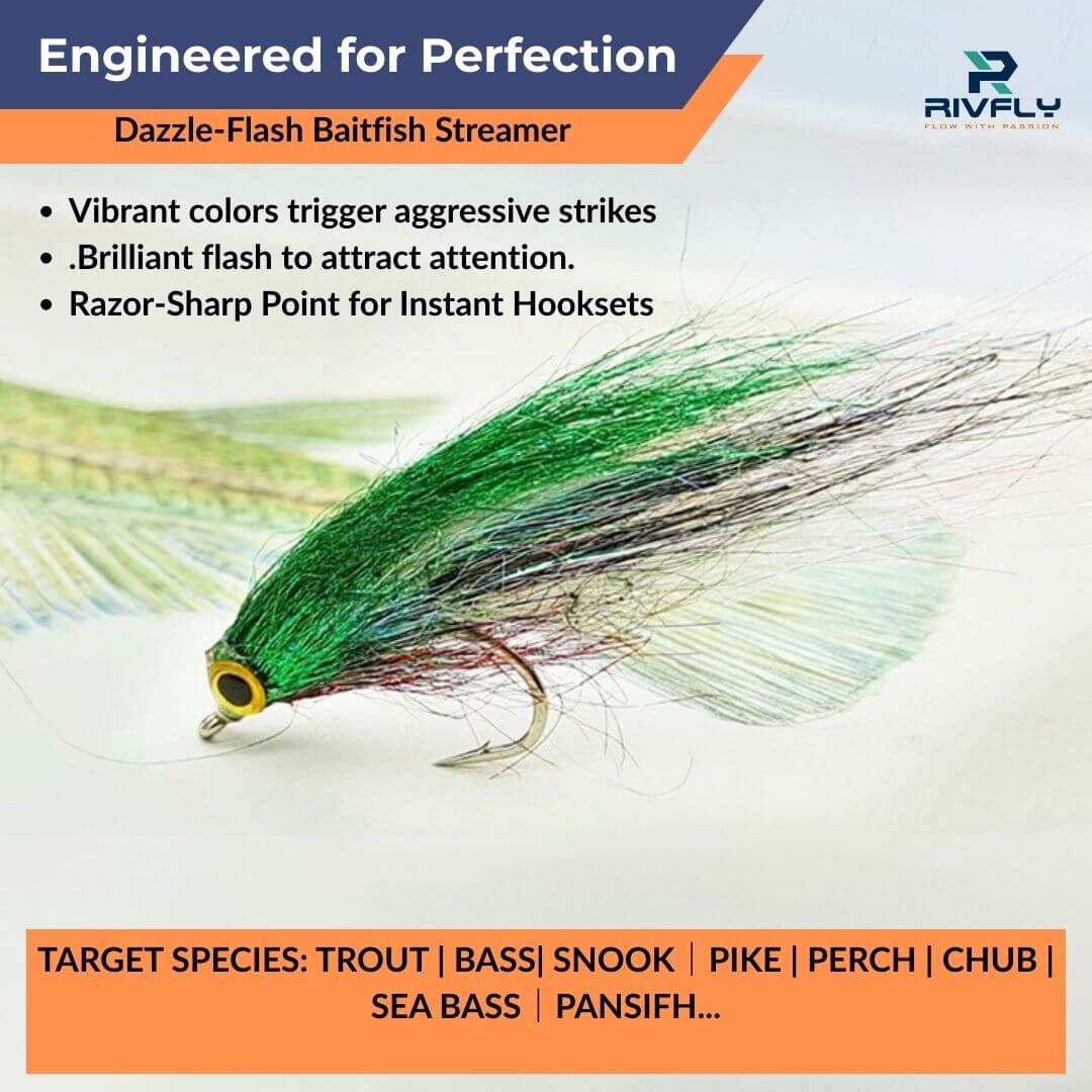 Dazzle - Flash Baitfish Streamer - RIVFLY