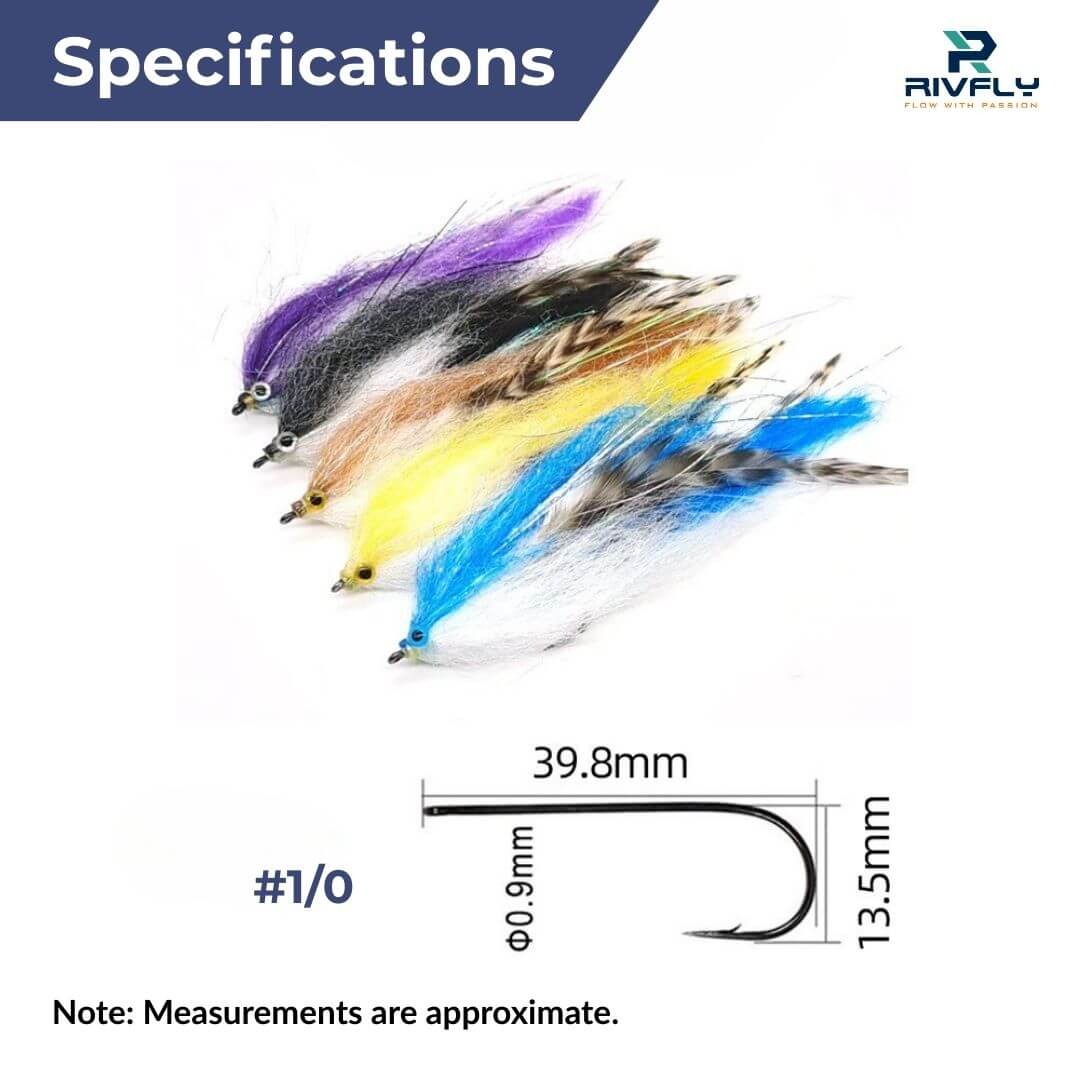 EP Grizzly Minnow Streamer - RIVFLY