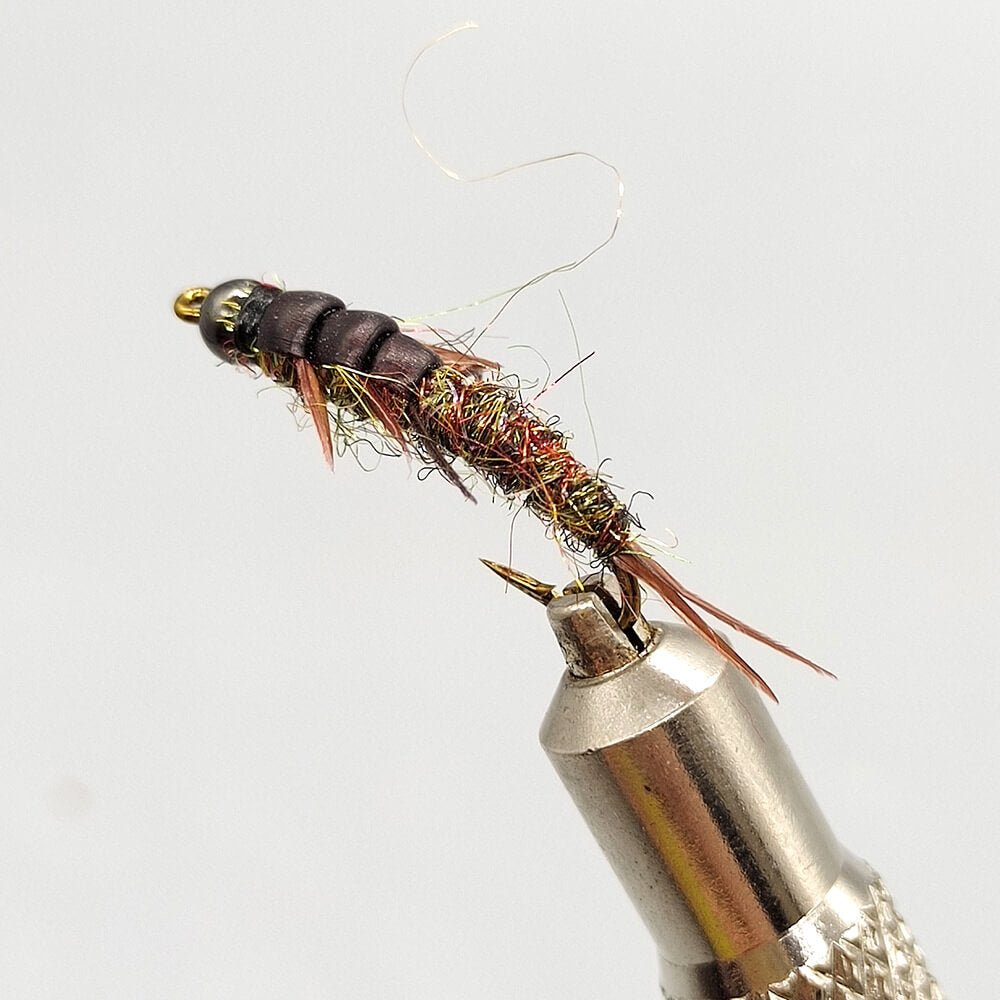 Fly Fishing Flies Tungsten Flash Nymph | Heavyweight Beadhead Pheasant Tail for Trout & Grayling - RIVFLY