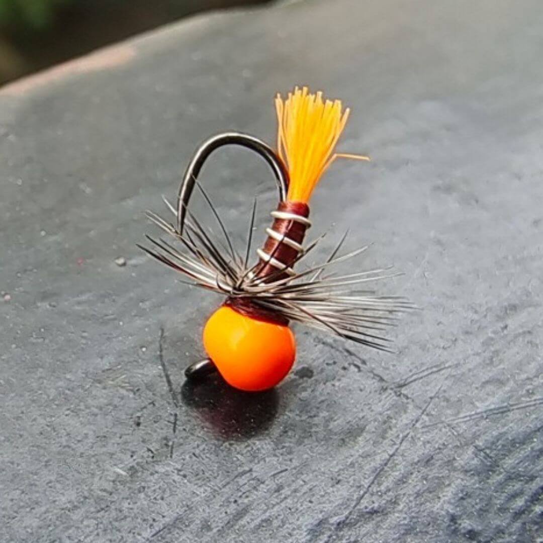 Glow Head Tungsten Euro Nymphing| Barbless Fast Sinking Jig Fly - RIVFLY