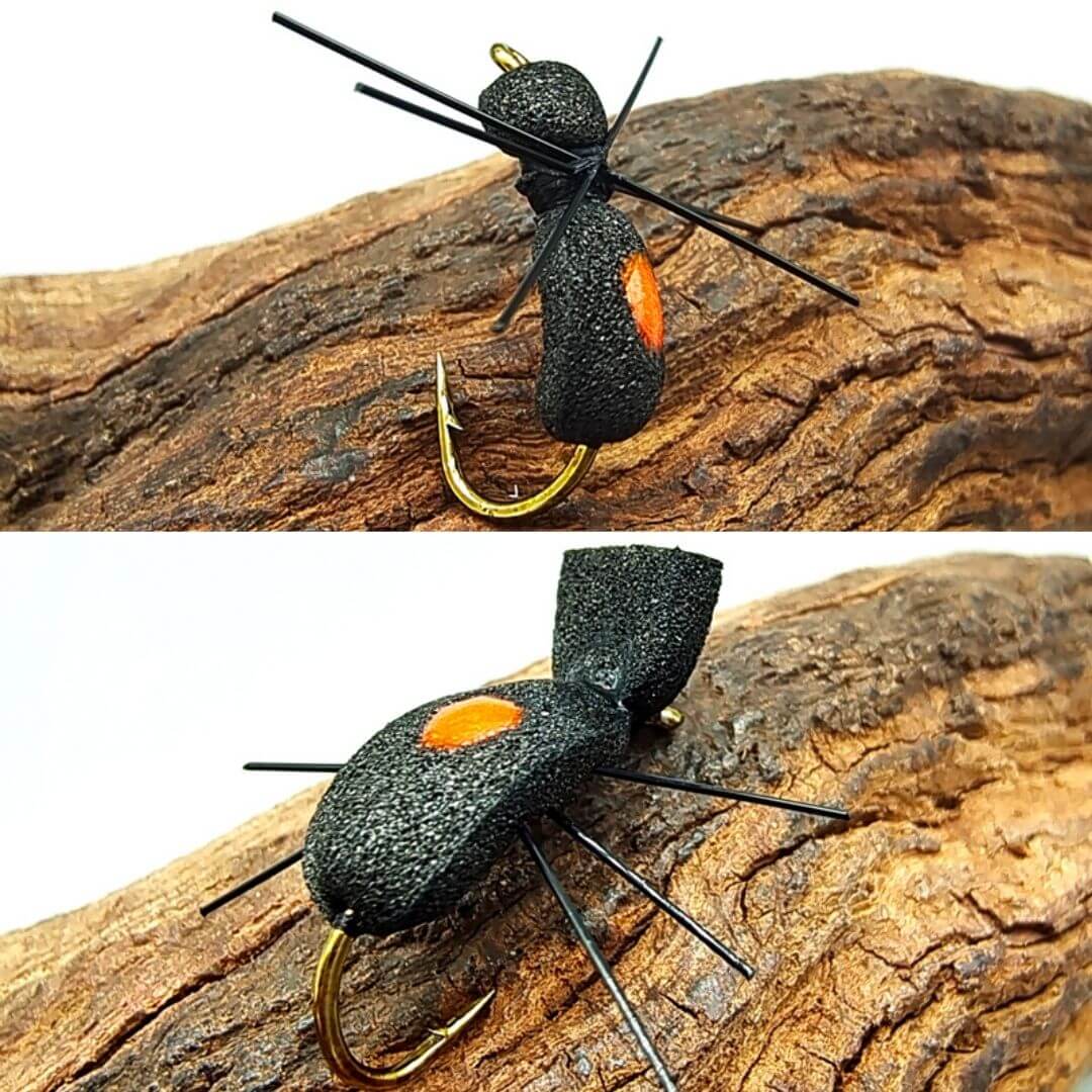 Hi - Vis Foam Terrestrial Flies | Ant & Beetle Patterns - RIVFLY