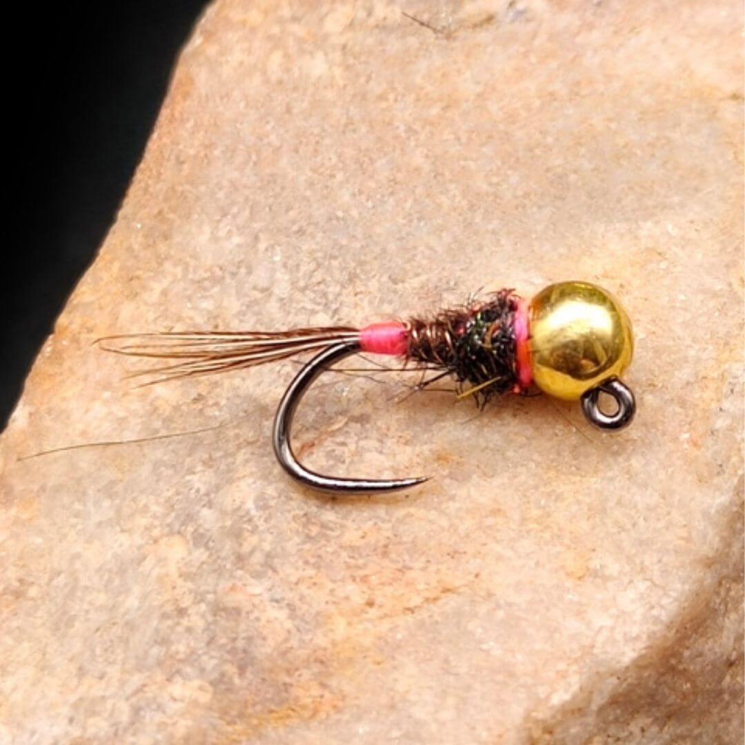 Hot Spot Tungsten Jig Nymph - RIVFLY