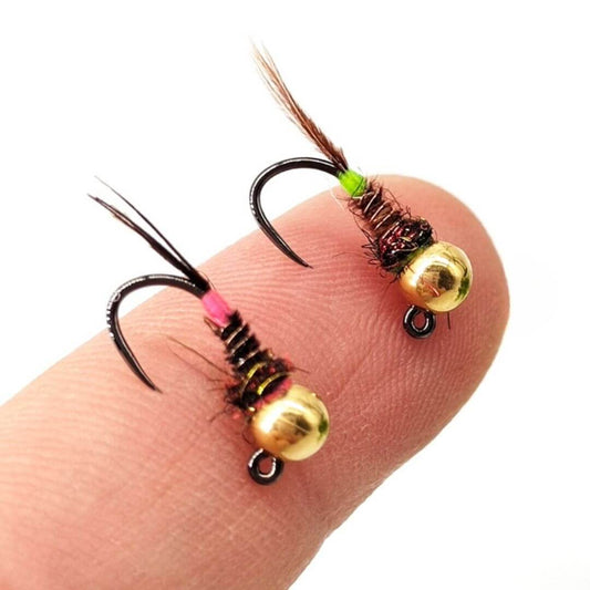 Hot Spot Tungsten Jig Nymph - RIVFLY