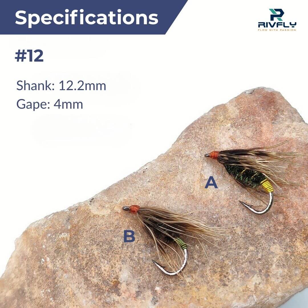 Hot Spot Wire - Rib Soft Hackle Fly - RIVFLY