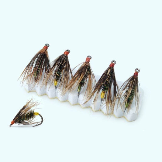 Hot Spot Wire - Rib Soft Hackle Fly - RIVFLY