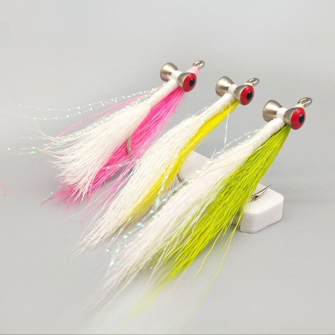 New Pattern Bucktail Clouser Minnow Flies - RIVFLY
