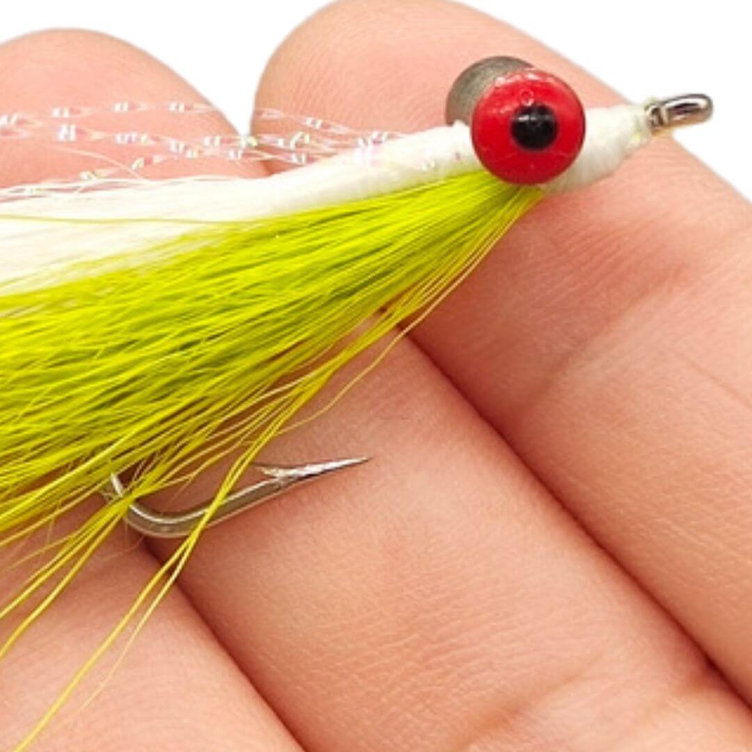 New Pattern Bucktail Clouser Minnow Flies - RIVFLY