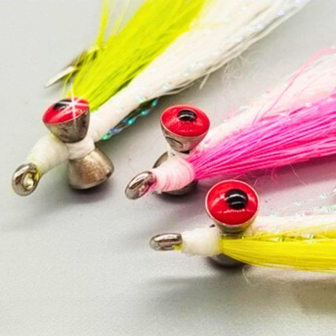 New Pattern Bucktail Clouser Minnow Flies - RIVFLY