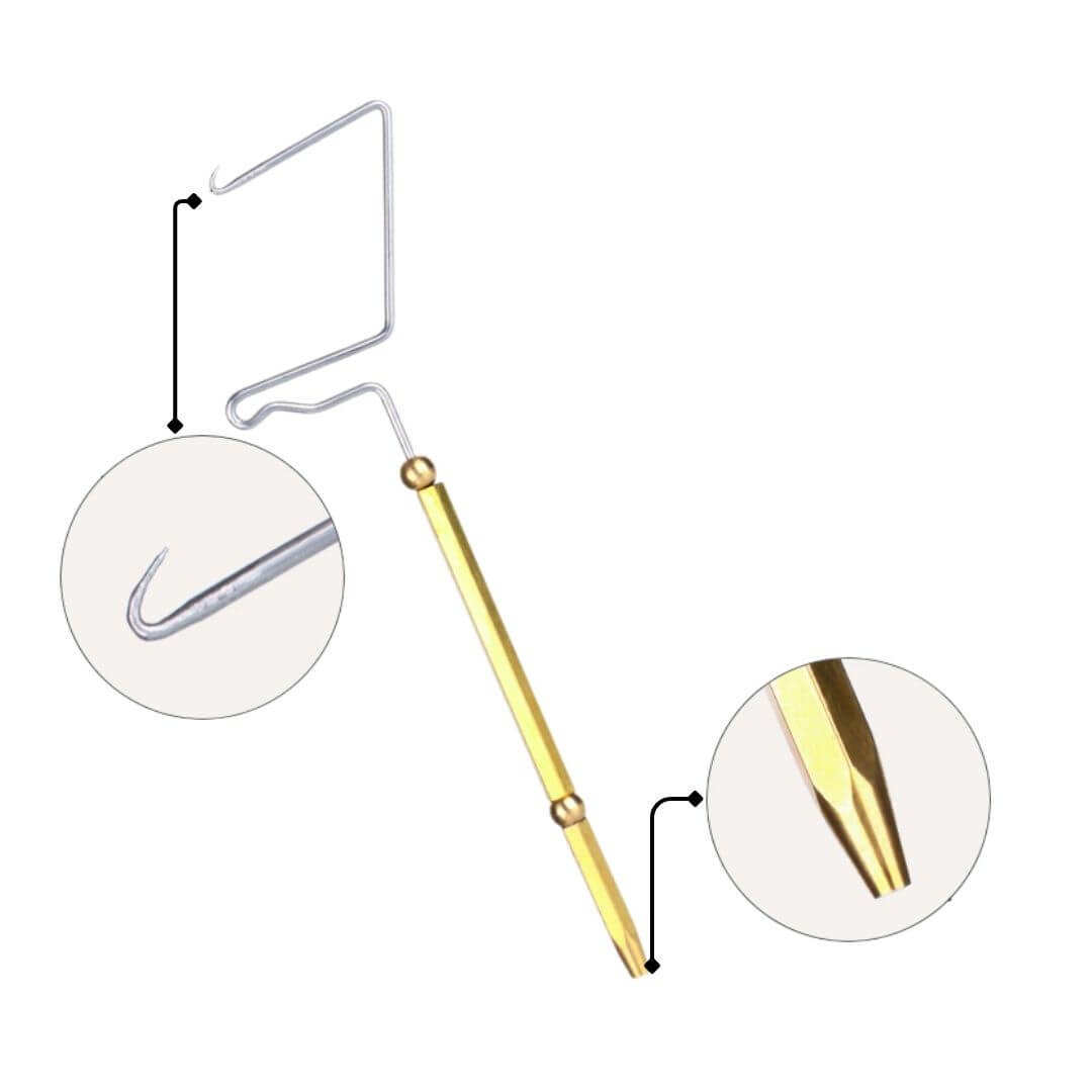 Rivfly 2 - in - 1 Fly Tying Whip Finisher - RIVFLY