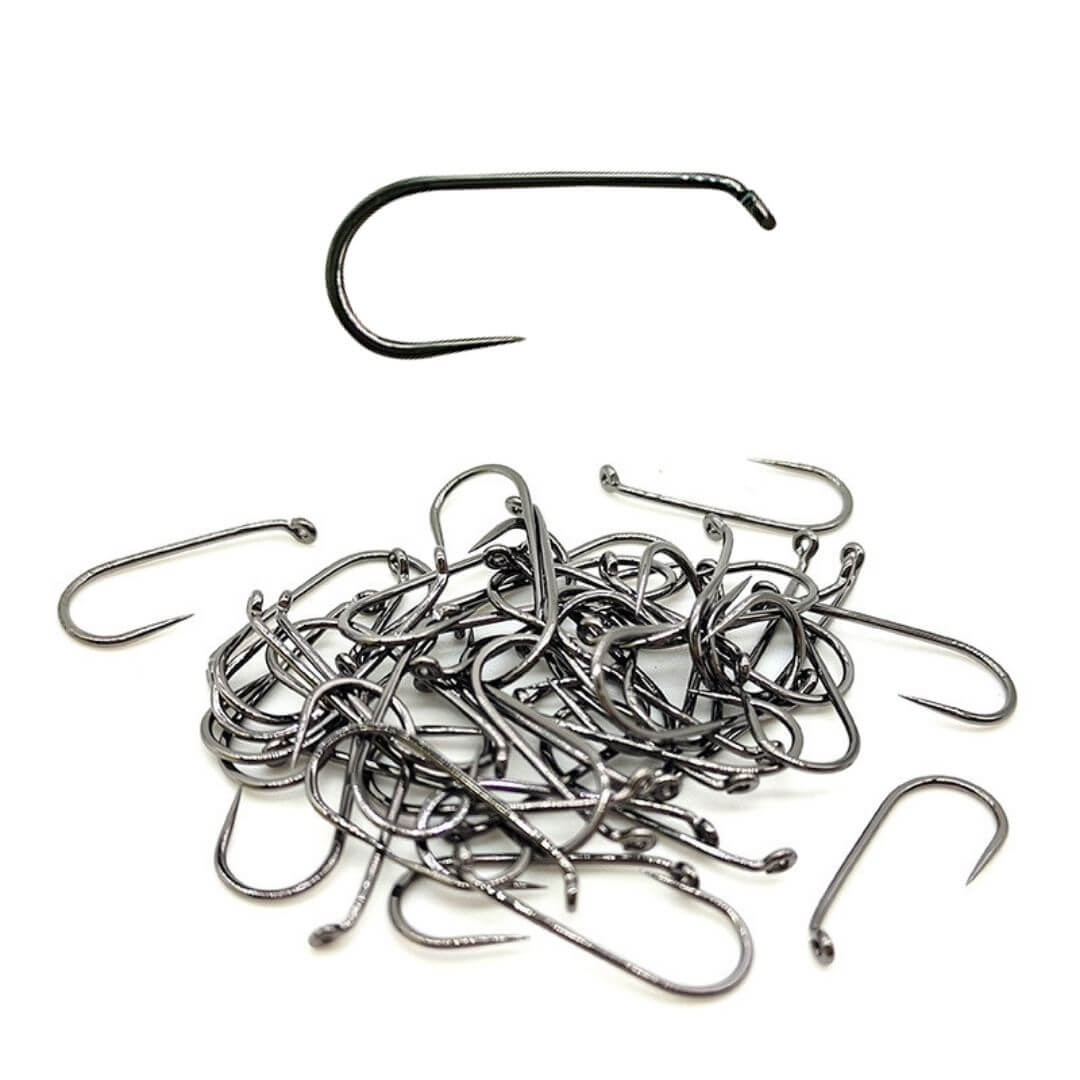 Rivfly Classic All - Purpose Dry Fly Hooks | Barbless Fly Tying Hooks - RIVFLY
