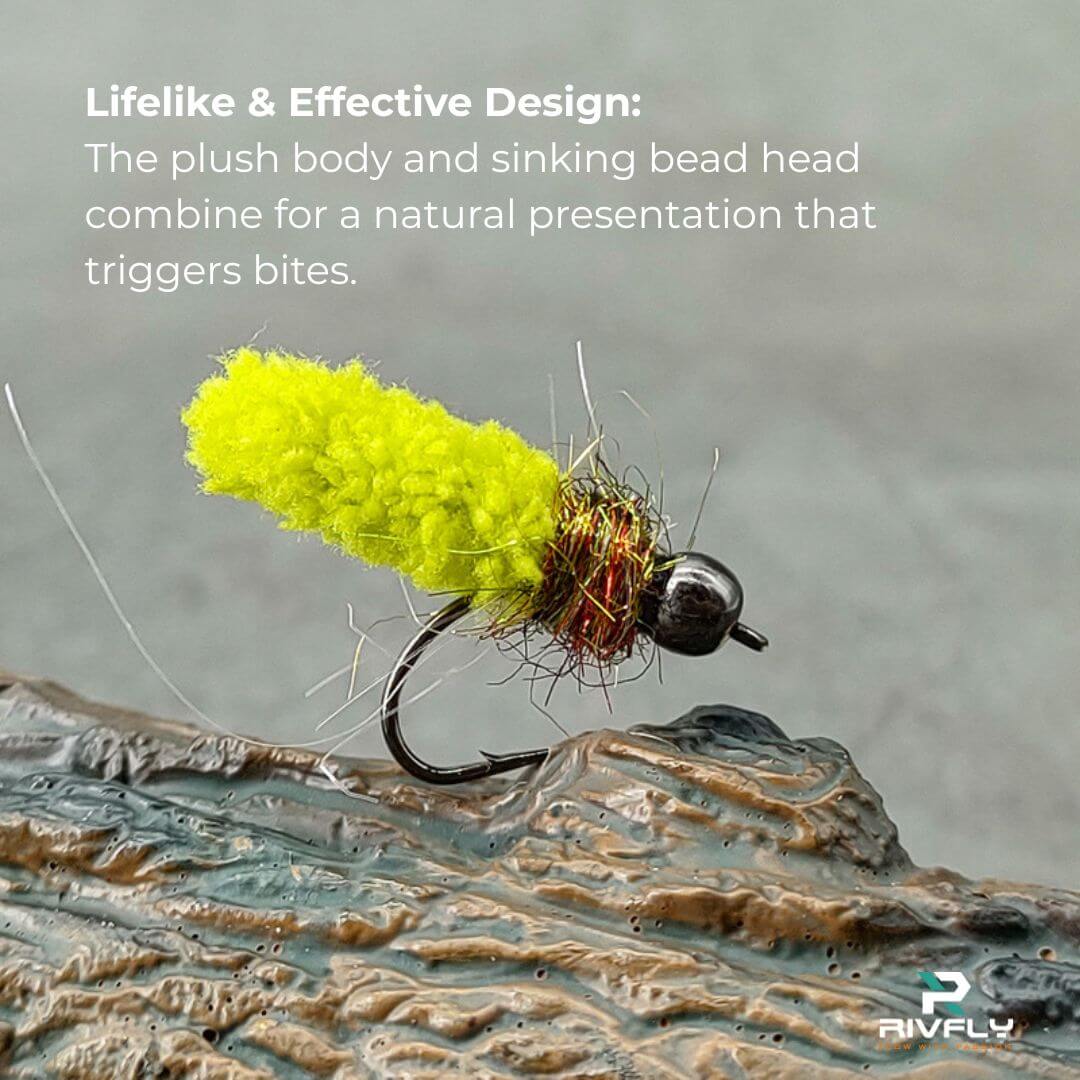 Rivfly Mop - N - Drop Jig Mop Flies - RIVFLY