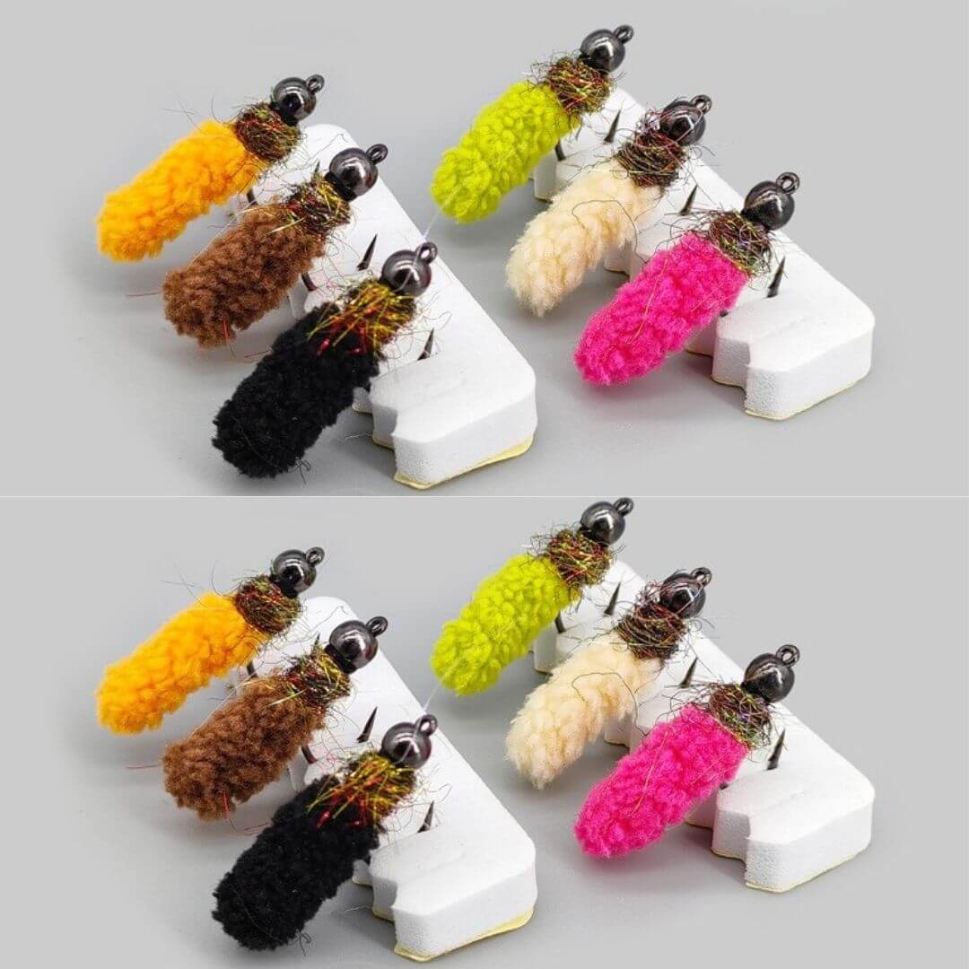 Rivfly Mop - N - Drop Jig Mop Flies - RIVFLY