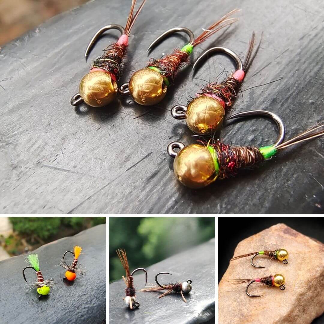 Rivfly Pro Competition Jig Hooks | Barbless Euro Nymph Hooks for Fly Tying - RIVFLY