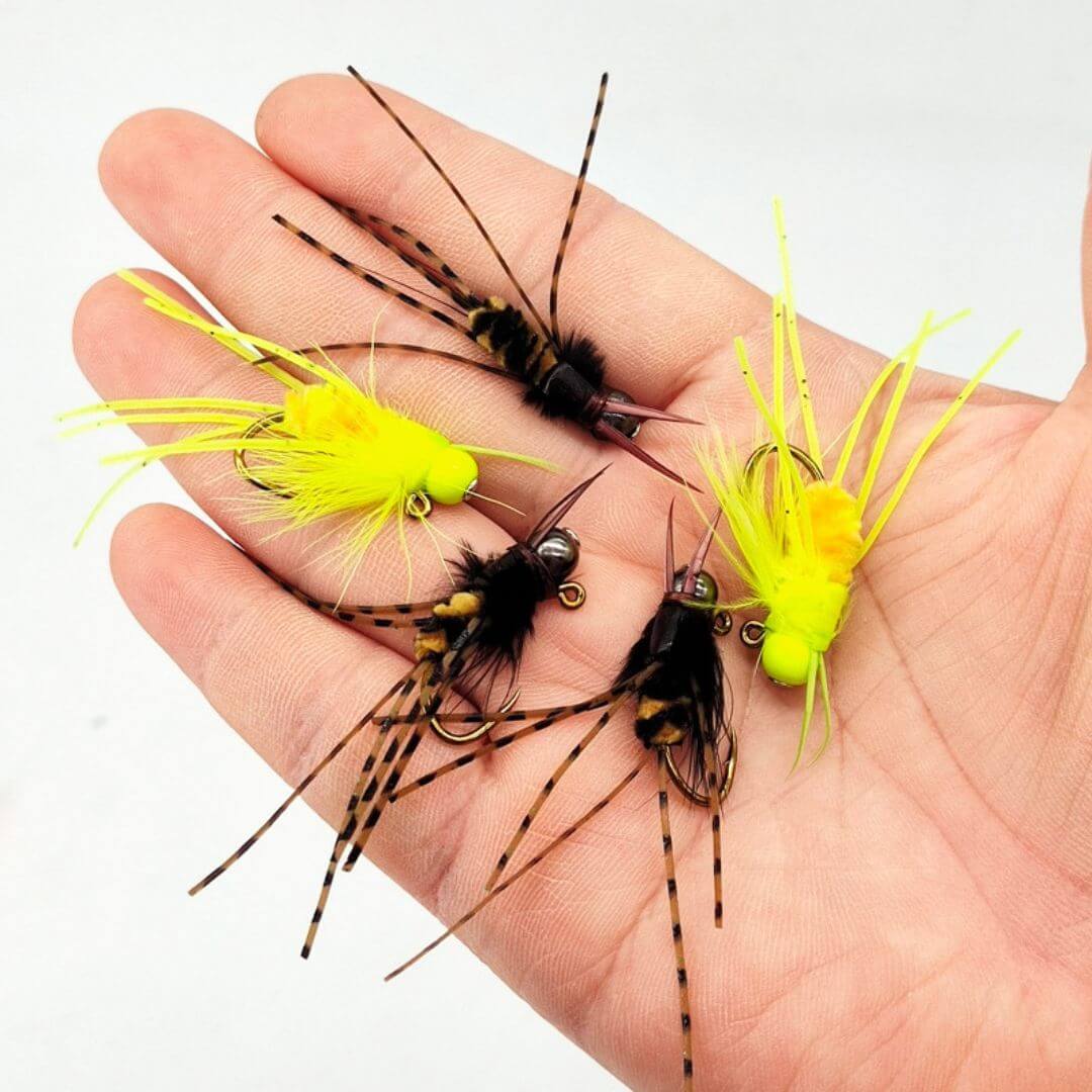 Rivfly Wiggle - Leg Girdle Bug Jig | Ultimate Stonefly Nymph Pattern - RIVFLY