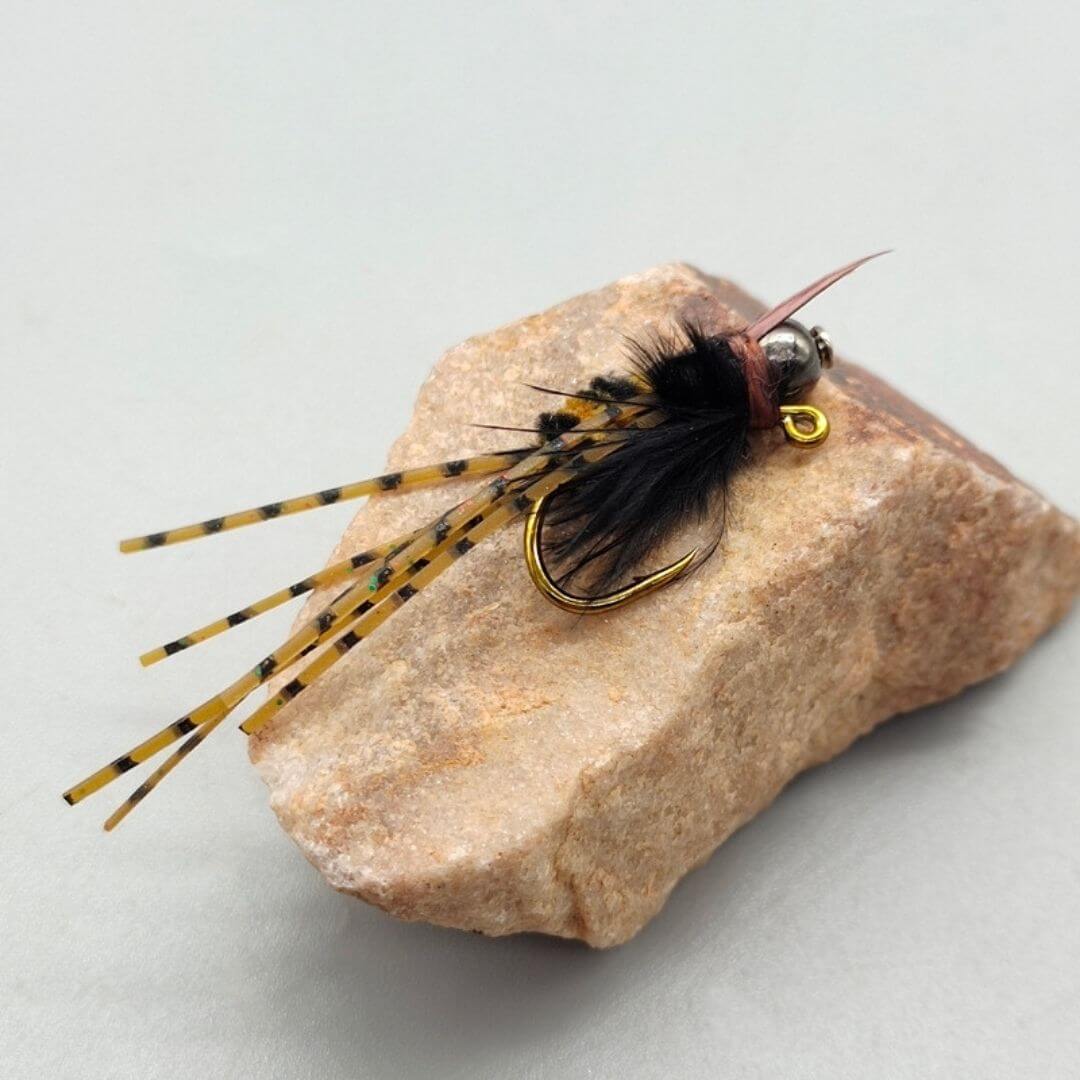 Rivfly Wiggle - Leg Girdle Bug Jig | Ultimate Stonefly Nymph Pattern - RIVFLY