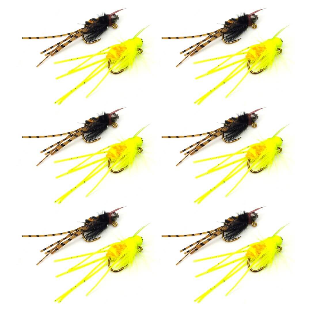 Rivfly Wiggle - Leg Girdle Bug Jig | Ultimate Stonefly Nymph Pattern - RIVFLY
