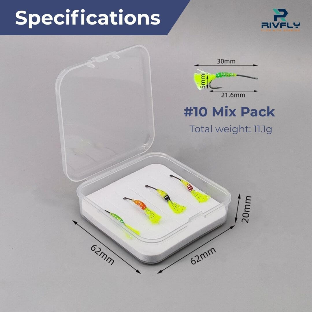 Ultimate Attractor Nymph | Crappie & Panfish Magnet Fly - RIVFLY