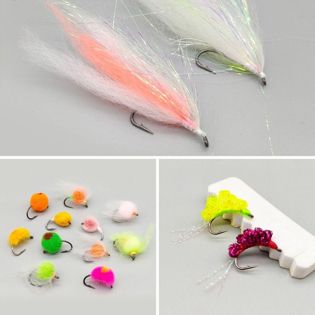 Ultimate Trout & Steelhead Fly Kit - 38pc Streamer & Egg Assortment - RIVFLY