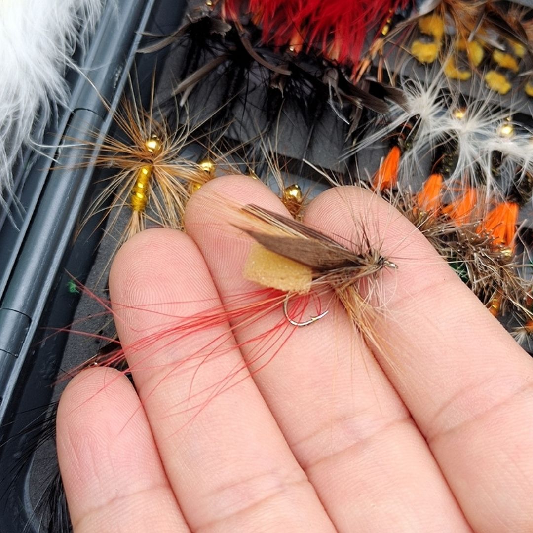 66pcs Universal Angler Fly Assortment | Bass, Trout, Streamer & Nymph Kit with Box - RIVFLY