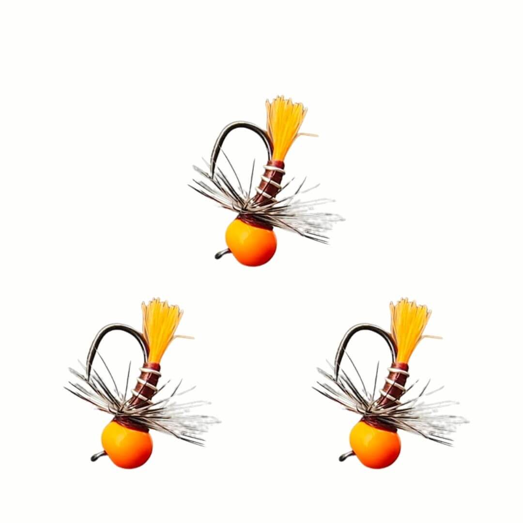 UV Hot-Spot Perdigon Jig Nymph - Barbless Euro Fly Pack