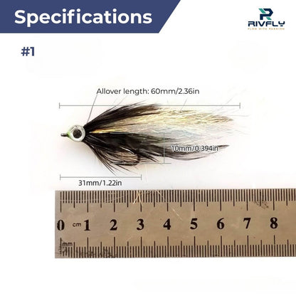 Classic Bucktail Minnow Streamer - RIVFLY