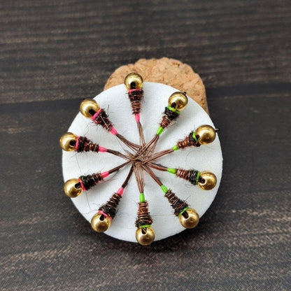 Hot Spot Tungsten Jig Nymph - RIVFLY