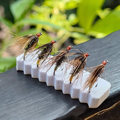 Hot Spot Wire - Rib Soft Hackle Fly - RIVFLY