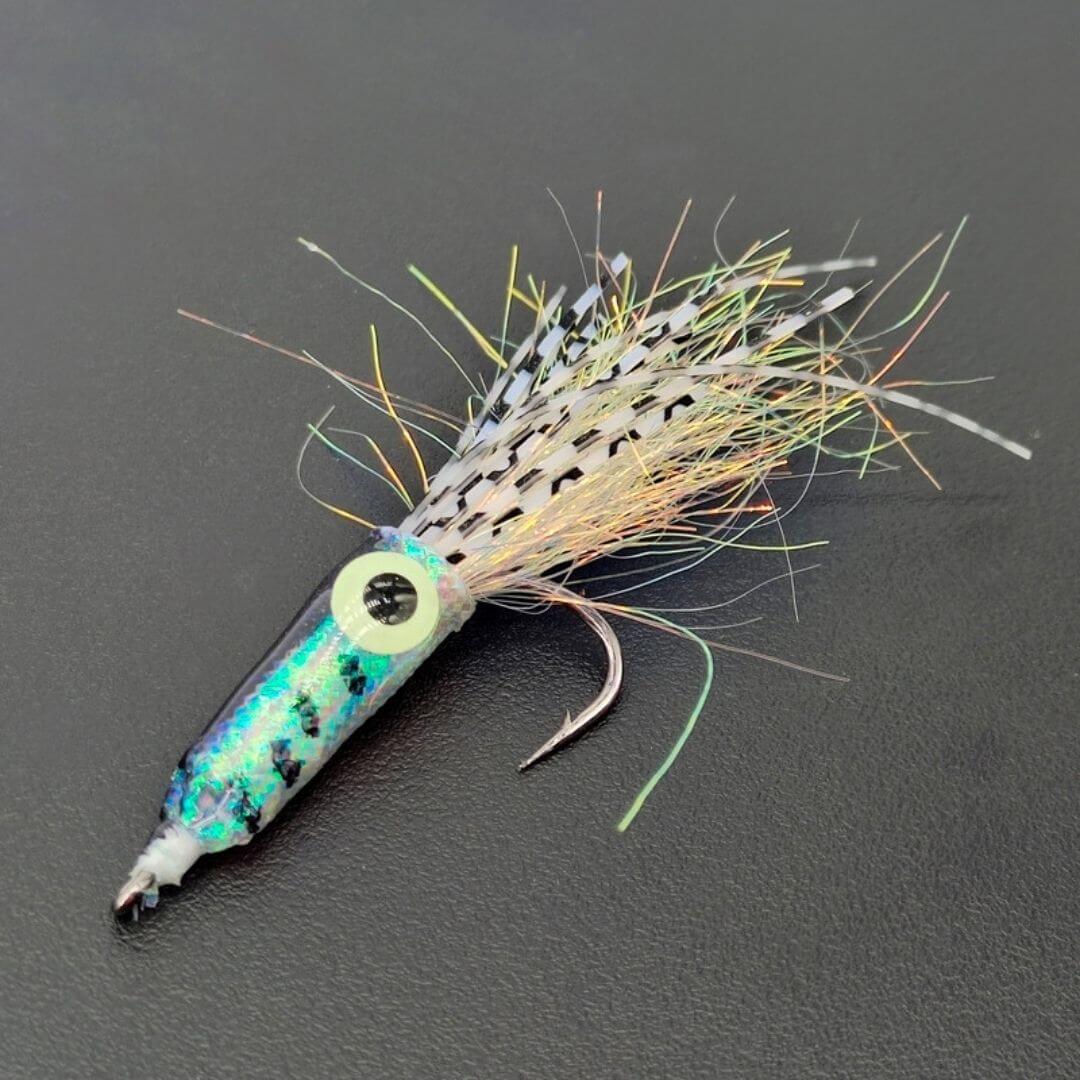 Luminous Squid Fly - Glow - in - the - Dark Saltwater Streamer - RIVFLY