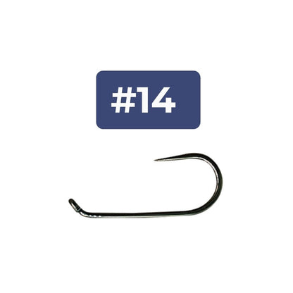 Rivfly Classic All - Purpose Dry Fly Hooks | Barbless Fly Tying Hooks - RIVFLY