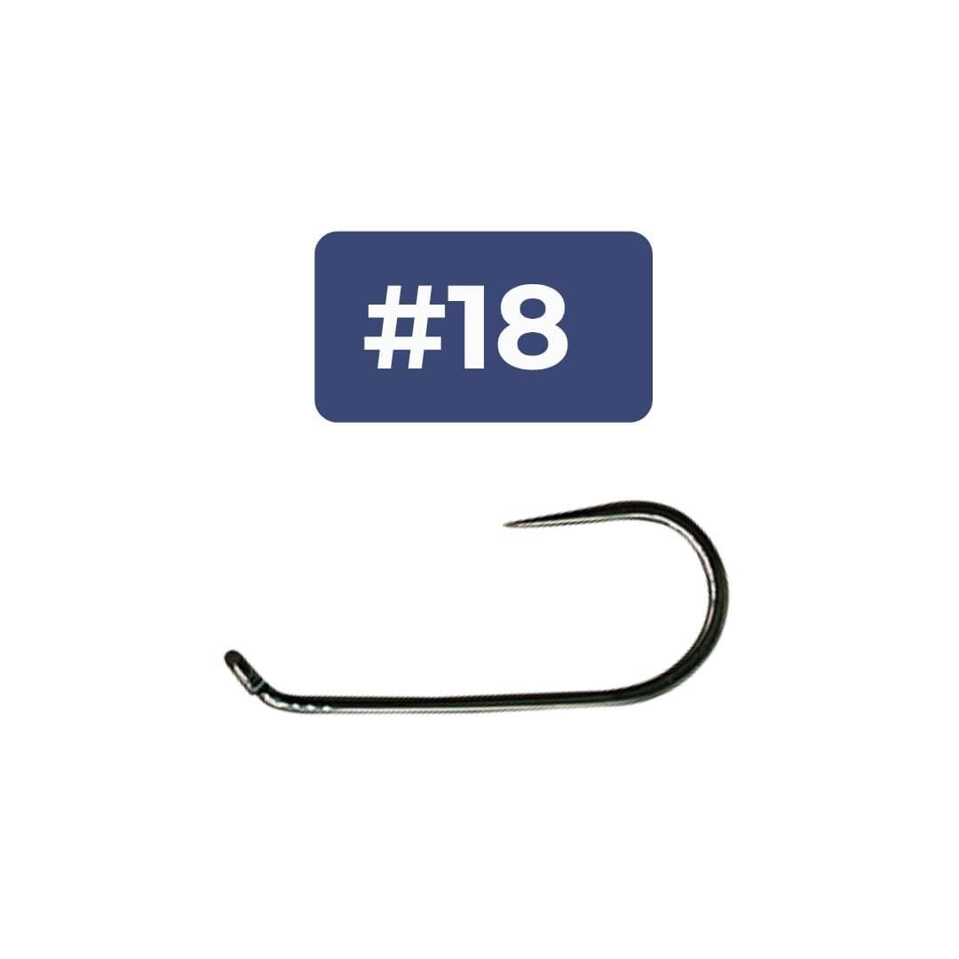 Rivfly Classic All - Purpose Dry Fly Hooks | Barbless Fly Tying Hooks - RIVFLY