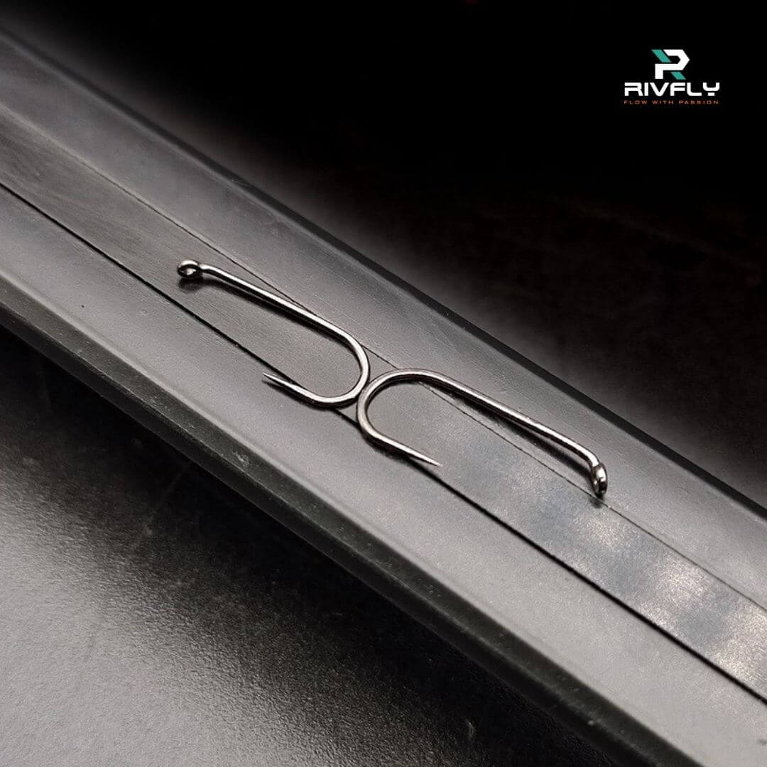 Rivfly Classic All - Purpose Dry Fly Hooks | Barbless Fly Tying Hooks - RIVFLY