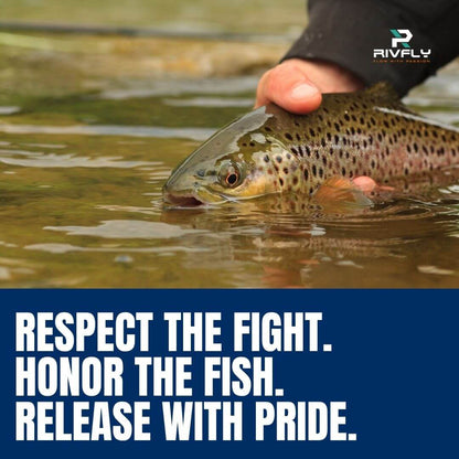 Rivfly Classic All - Purpose Dry Fly Hooks | Barbless Fly Tying Hooks - RIVFLY