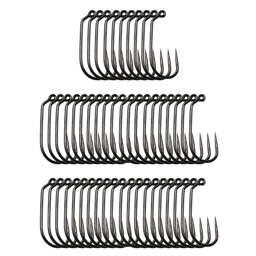 Rivfly Pro Competition Jig Hooks | Barbless Euro Nymph Hooks for Fly Tying - RIVFLY