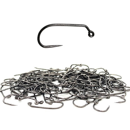 Rivfly Pro Competition Jig Hooks | Barbless Euro Nymph Hooks for Fly Tying - RIVFLY