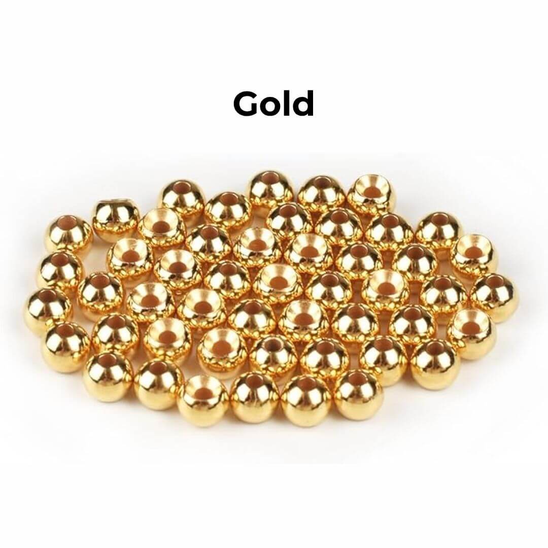 Rivfly Round Tungsten Beads for Fly Tying | Heavy Nymph Heads - RIVFLY