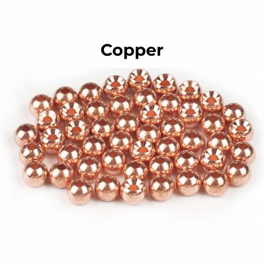 Rivfly Round Tungsten Beads for Fly Tying | Heavy Nymph Heads - RIVFLY