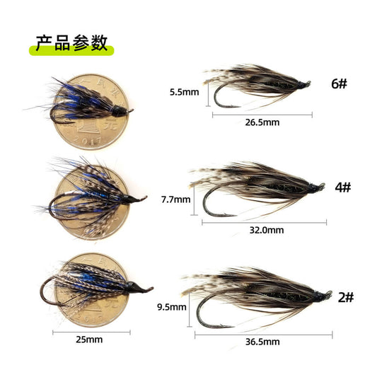 The Classic Streamer: Mallard & Peacock Wet Fly for Trout, Bass & More - RIVFLY