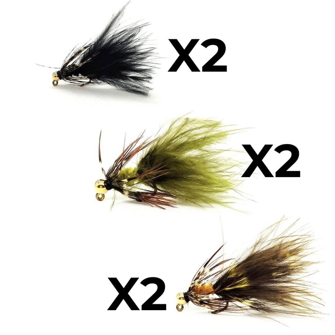 Tungsten Jig Hook Woolly Bugger - RIVFLY