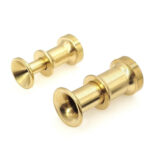 brass hair stacker