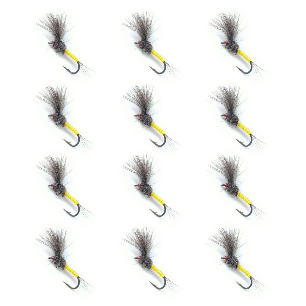 CDC Midge Emerger Dry Fly CDC Midge Emerger yellow 12