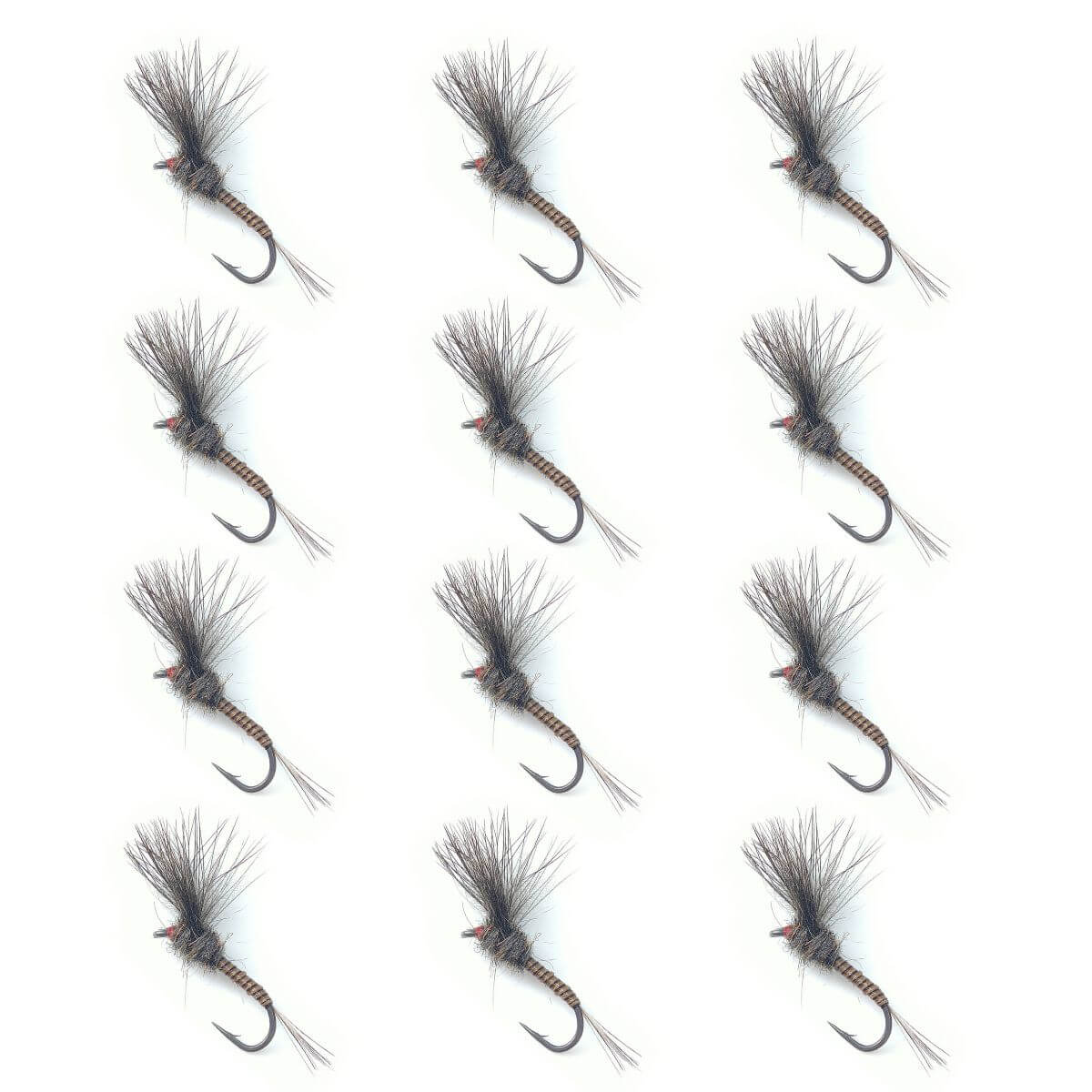 CDC Midge Emerger Dry Fly CDC Midge Emerger brown 12