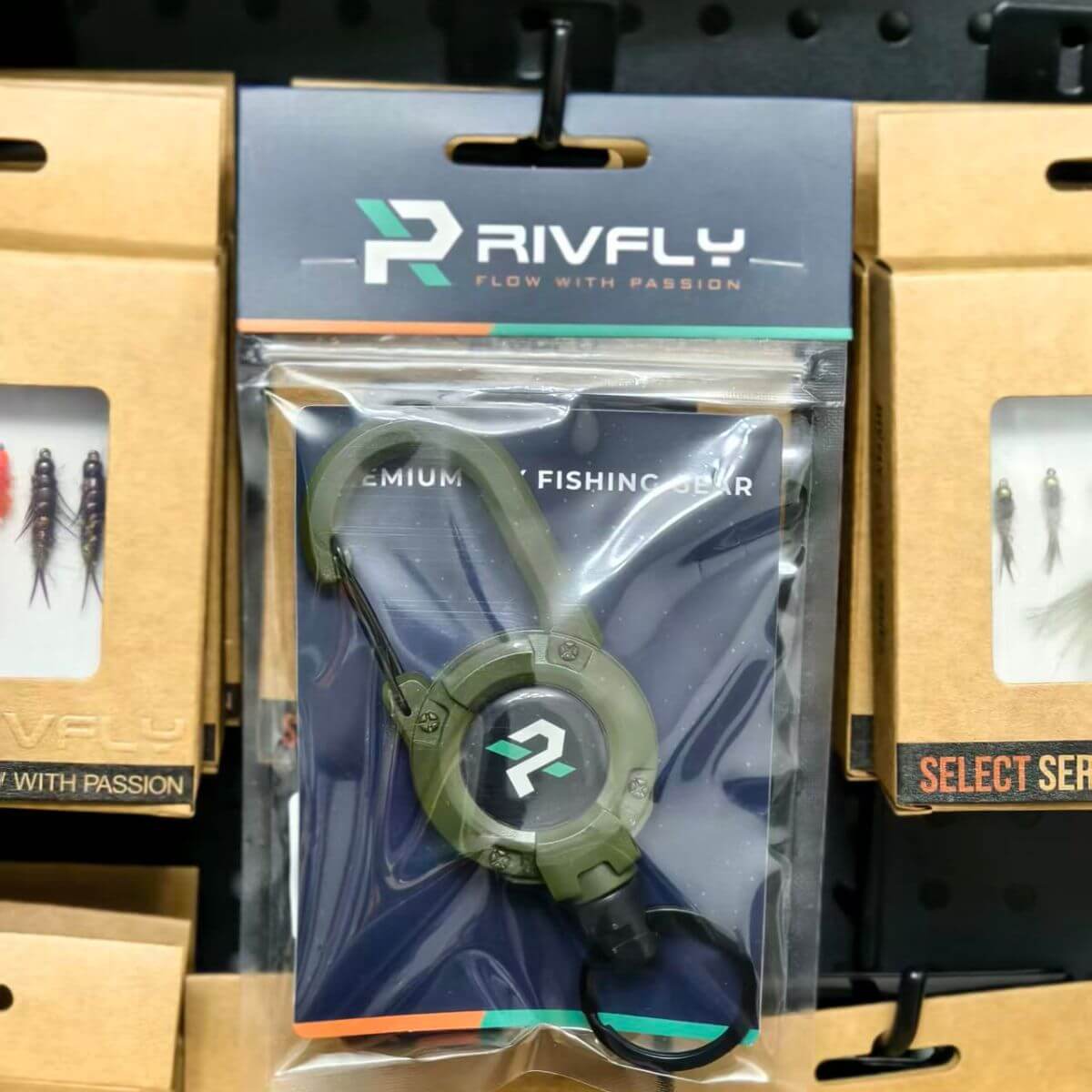 Fly Fishing Zinger Retractor – PE Cord | Carabiner Clip Fishing Zinger Retractor