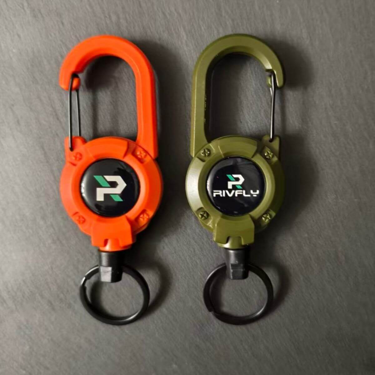 Fly Fishing Zinger Retractor – PE Cord | Carabiner Clip Fishing Zinger Retractor